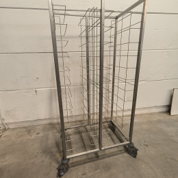 Stainless steel  tray trolley 